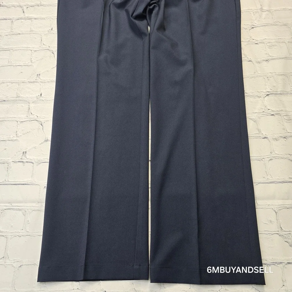 Greg Norman Mens‎ Navy Blue Performance Stretch Golf Pants 36x32 Wicking Comfort